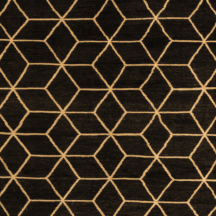 Abstract Brown Modern Rug, abs5070brn