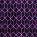 Square Machine Washable Abstract Purple Modern Area Rugs, wshabs5070pur