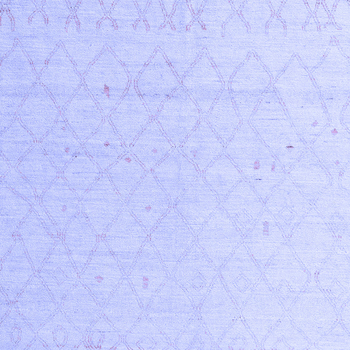 Machine Washable Solid Blue Modern Rug, wshabs5072blu