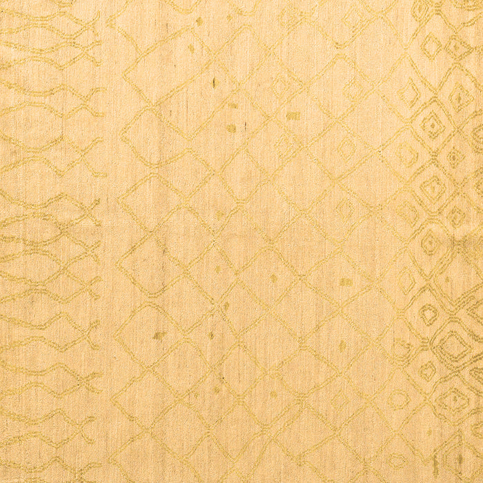 Square Solid Brown Modern Rug, abs5072brn