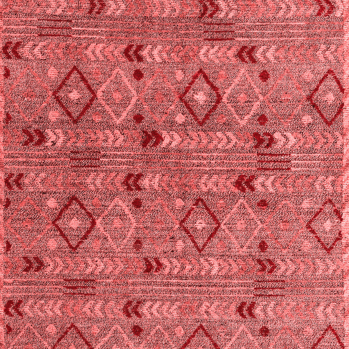Machine Washable Abstract Red Modern Rug, wshabs5073red