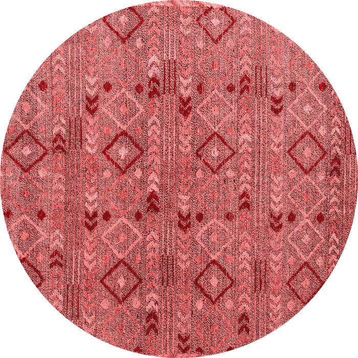 Abstract Red Modern Rug, abs5073red
