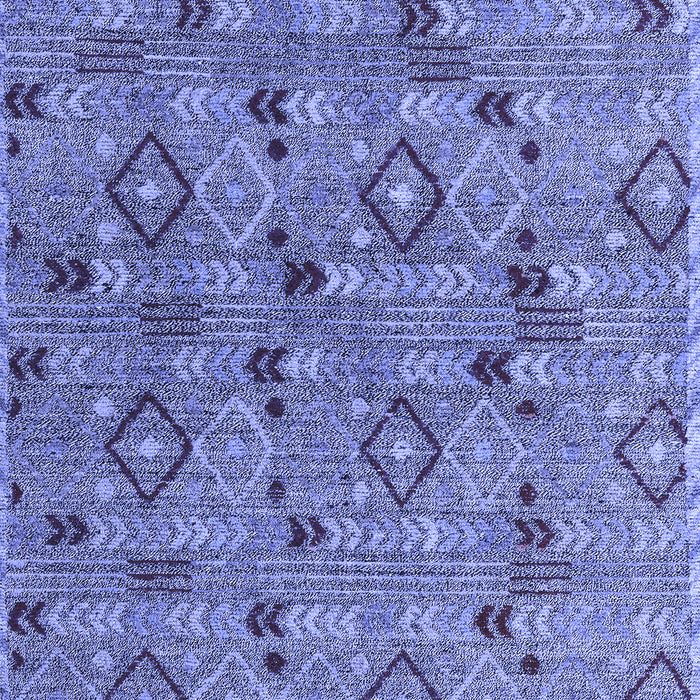 Abstract Blue Modern Rug, abs5073blu