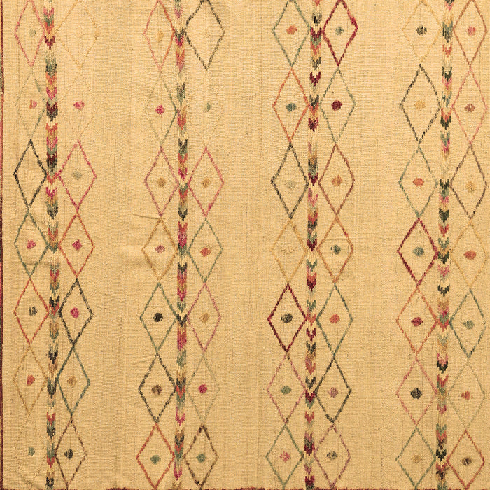 Square Solid Brown Modern Rug, abs5074brn