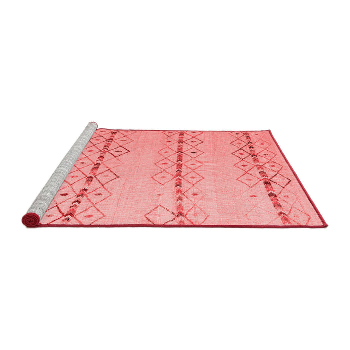 Modern Red Washable Rugs