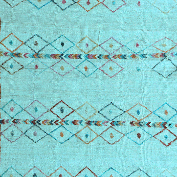 Solid Light Blue Modern Rug, abs5074lblu