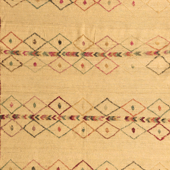 Machine Washable Solid Brown Modern Rug, wshabs5074brn