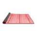 Solid Red Modern Area Rugs