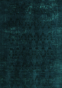 Abstract Turquoise Modern Rug, abs5075turq