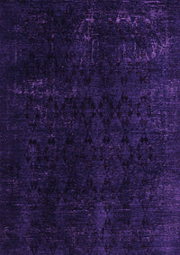 Abstract Purple Modern Rug, abs5075pur