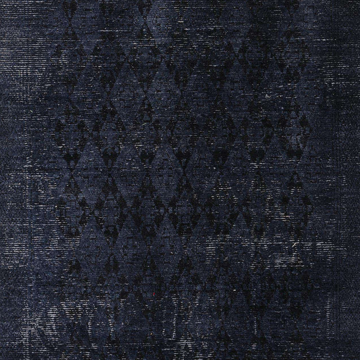 Machine Washable Abstract Black Rug, wshabs5075