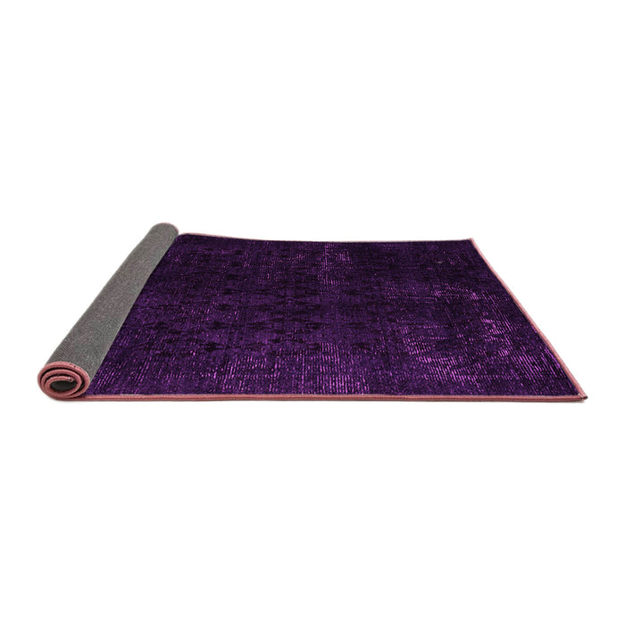 Sideview of Abstract Pink Modern Rug, abs5075pnk