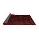 Abstract Red Modern Area Rugs