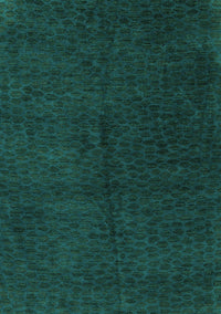 Abstract Turquoise Modern Rug, abs5076turq