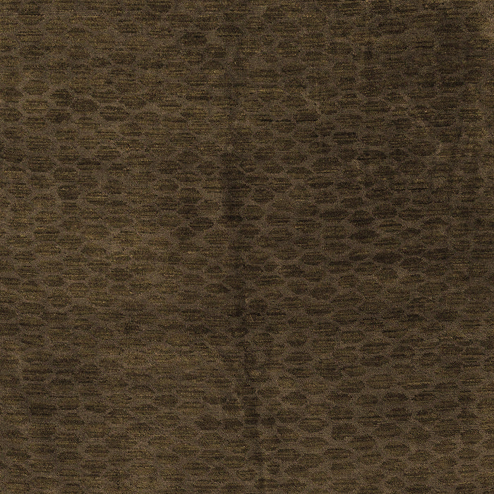 Machine Washable Abstract Brown Modern Rug, wshabs5076brn
