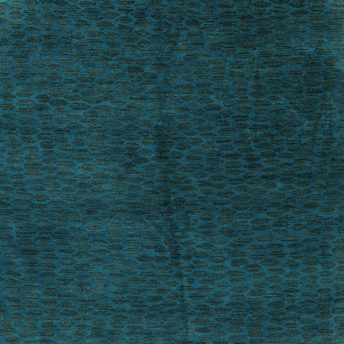 Square Abstract Light Blue Modern Rug, abs5076lblu