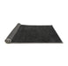 Sideview of Abstract Gray Modern Rug, abs5076gry