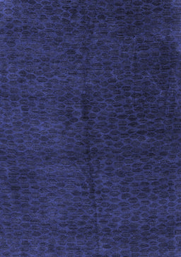 Abstract Blue Modern Rug, abs5076blu