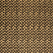 Square Machine Washable Abstract Brown Modern Rug, wshabs5077brn