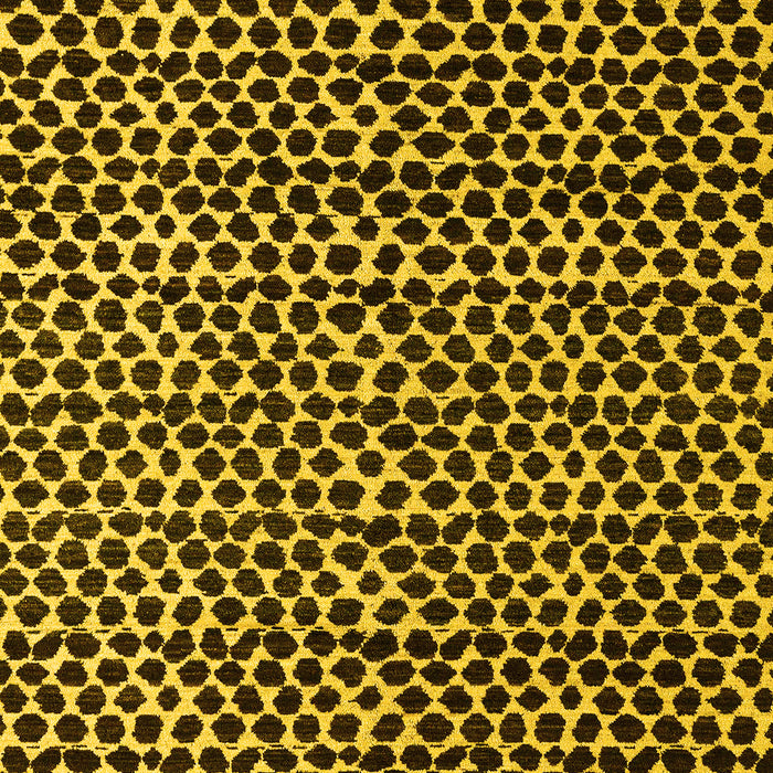 Machine Washable Abstract Yellow Modern Rug, wshabs5077yw