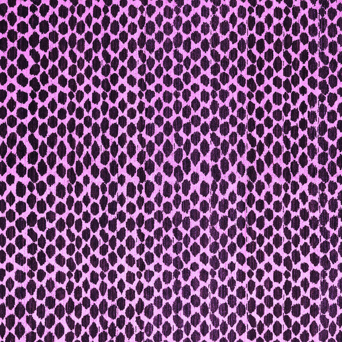 Square Machine Washable Abstract Purple Modern Area Rugs, wshabs5077pur