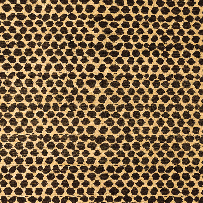 Machine Washable Abstract Brown Modern Rug, wshabs5077brn