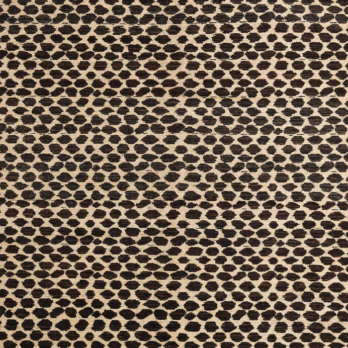 Square Abstract Camel Brown Modern Rug, abs5077