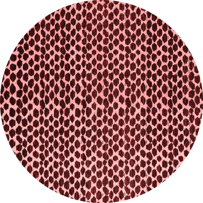 Machine Washable Abstract Red Modern Rug, wshabs5077red