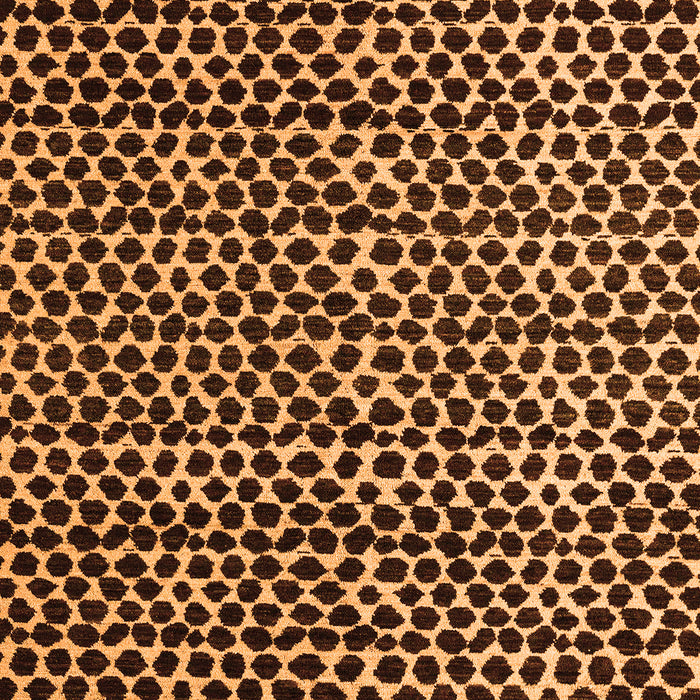 Machine Washable Abstract Orange Modern Area Rugs, wshabs5077org