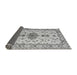 Sideview of Oriental Gray Traditional Rug, abs5078gry