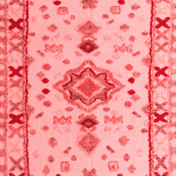 Machine Washable Oriental Red Traditional Rug, wshabs5078red