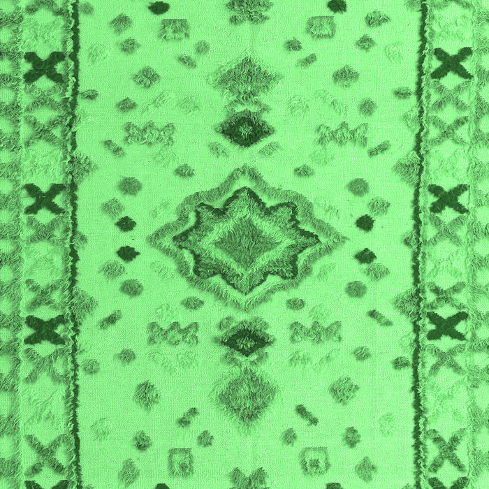 Oriental Emerald Green Traditional Rug, abs5078emgrn