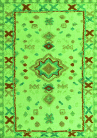 Oriental Green Traditional Rug, abs5078grn