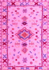 Oriental Pink Traditional Rug, abs5078pnk