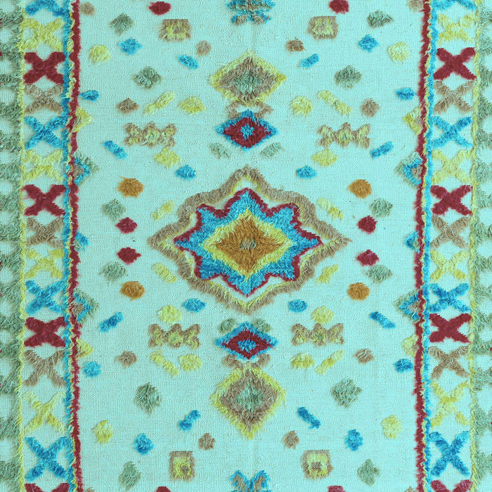 Oriental Light Blue Traditional Rug, abs5078lblu