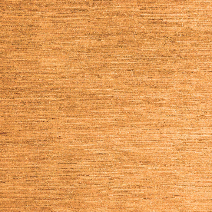 Square Solid Orange Modern Rug, abs5079org