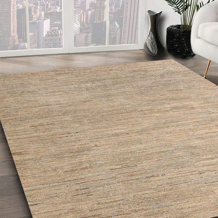 Machine Washable Abstract Orange Brown Rug in a Family Room, wshabs5079