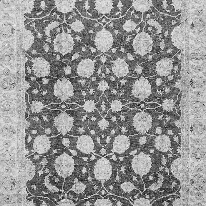 Machine Washable Abstract Gray Modern Rug, wshabs507gry