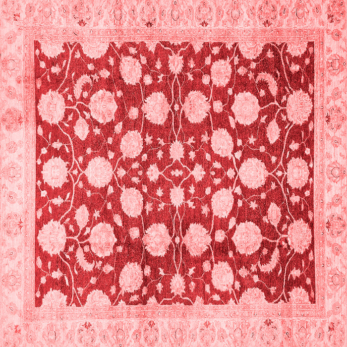 Abstract Red Modern Rug, abs507red