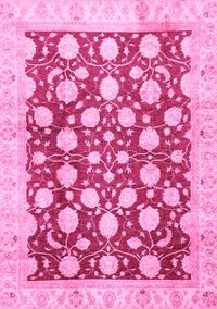 Abstract Pink Modern Rug, abs507pnk