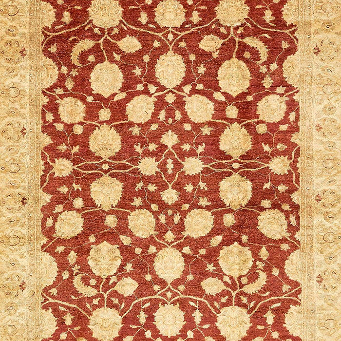 Abstract Orange Red Modern Rug, abs507