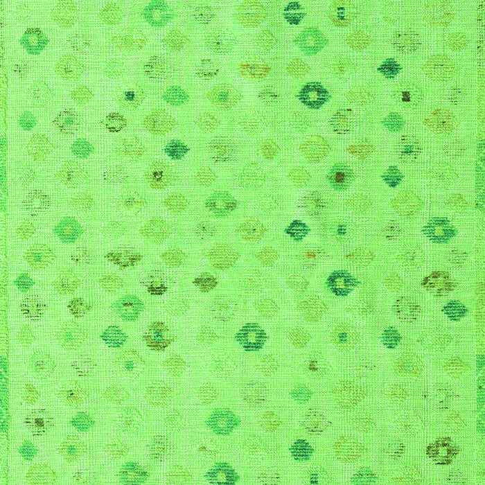 Machine Washable Abstract Green Modern Area Rugs, wshabs5080grn
