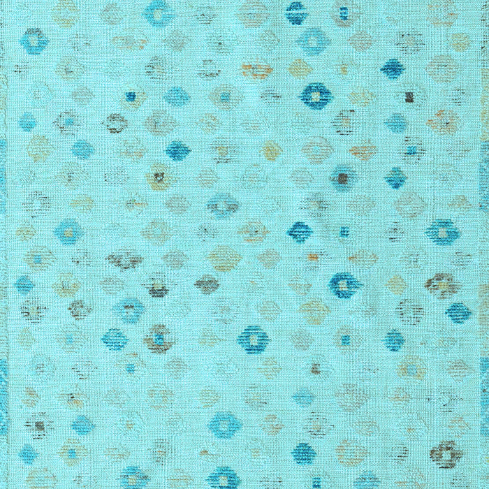 Machine Washable Abstract Light Blue Modern Rug, wshabs5080lblu