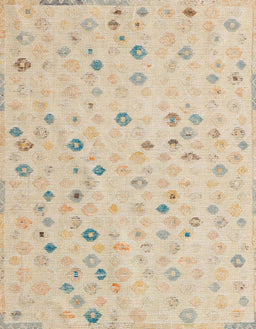 Abstract Deep Peach Orange Modern Rug, abs5080