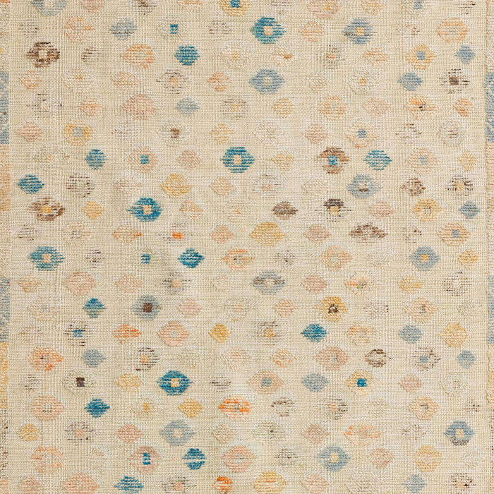 Abstract Deep Peach Orange Modern Rug, abs5080
