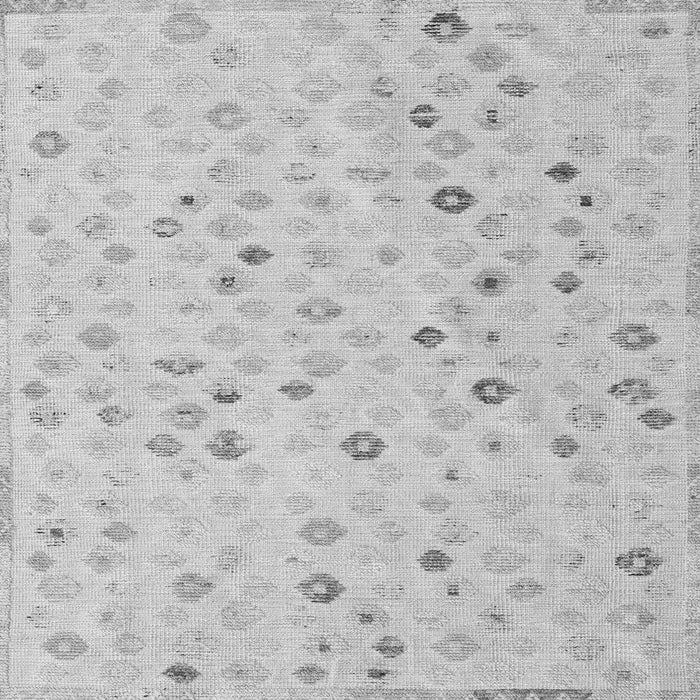 Square Abstract Gray Modern Rug, abs5080gry
