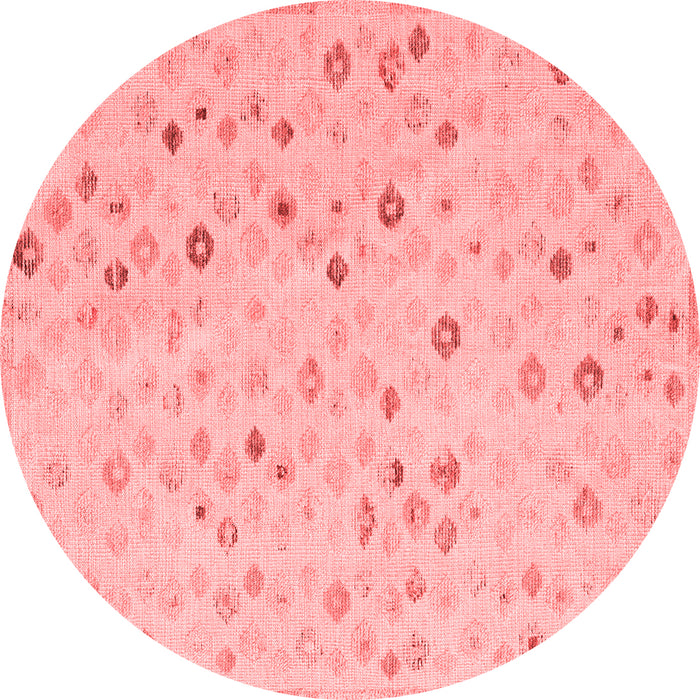 Machine Washable Abstract Red Modern Rug, wshabs5080red