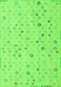 Abstract Green Modern Rug, abs5080grn