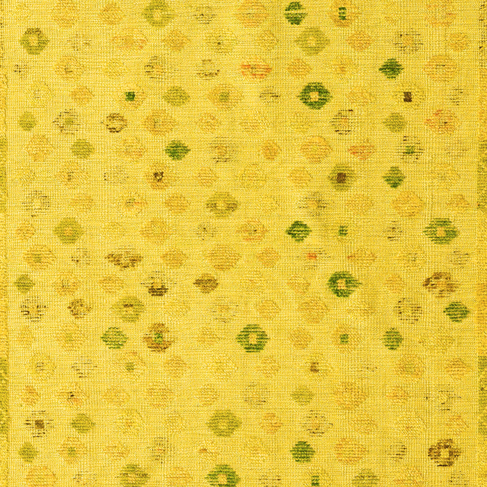 Abstract Yellow Modern Rug, abs5080yw