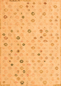 Abstract Orange Modern Rug, abs5080org